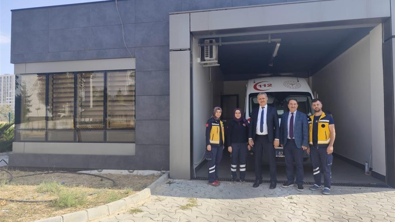 Yavuz'dan, Acil Sağlık İstasyonu'na ziyaret!