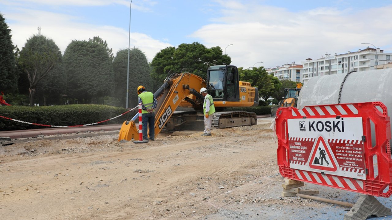 Sancak Mahallesi’nde yol kapanıyor! Kanalizasyon çalışmaları başladı