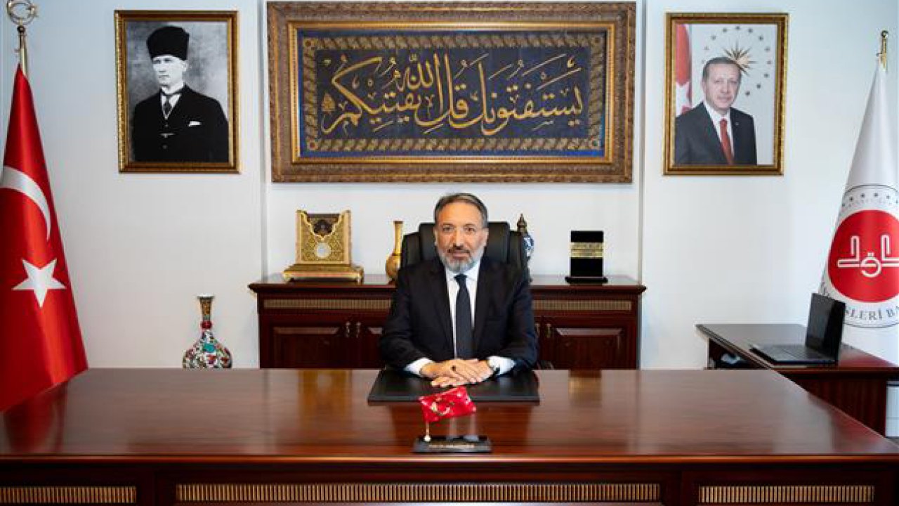 Diyanet İşleri Başkanlığına Prof. Dr. Safi Arpaguş atandı