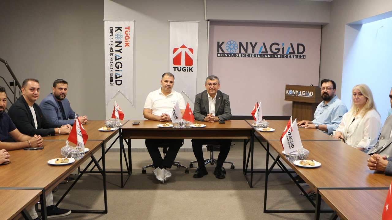 Hasan Ekici'den TÜGİKKONYAGİAD'a ziyaret