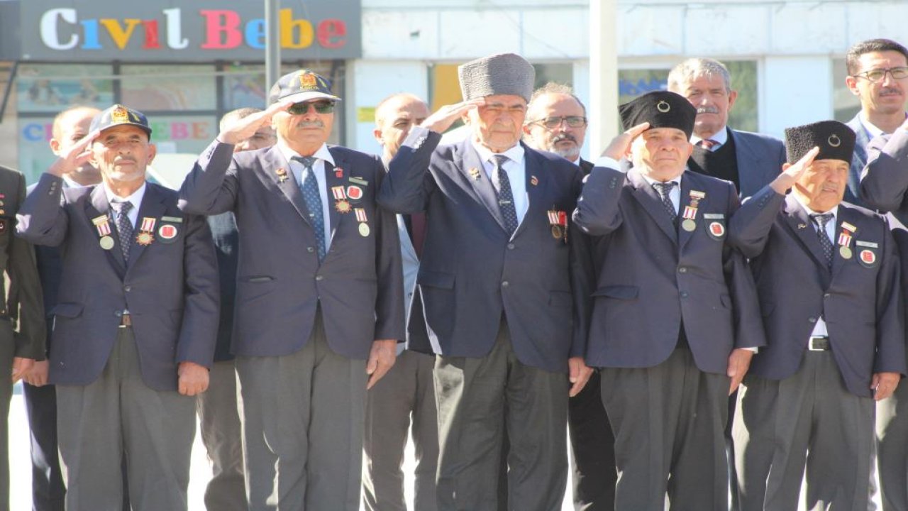 Karapınar'da Gaziler Günü törenle kutlandı