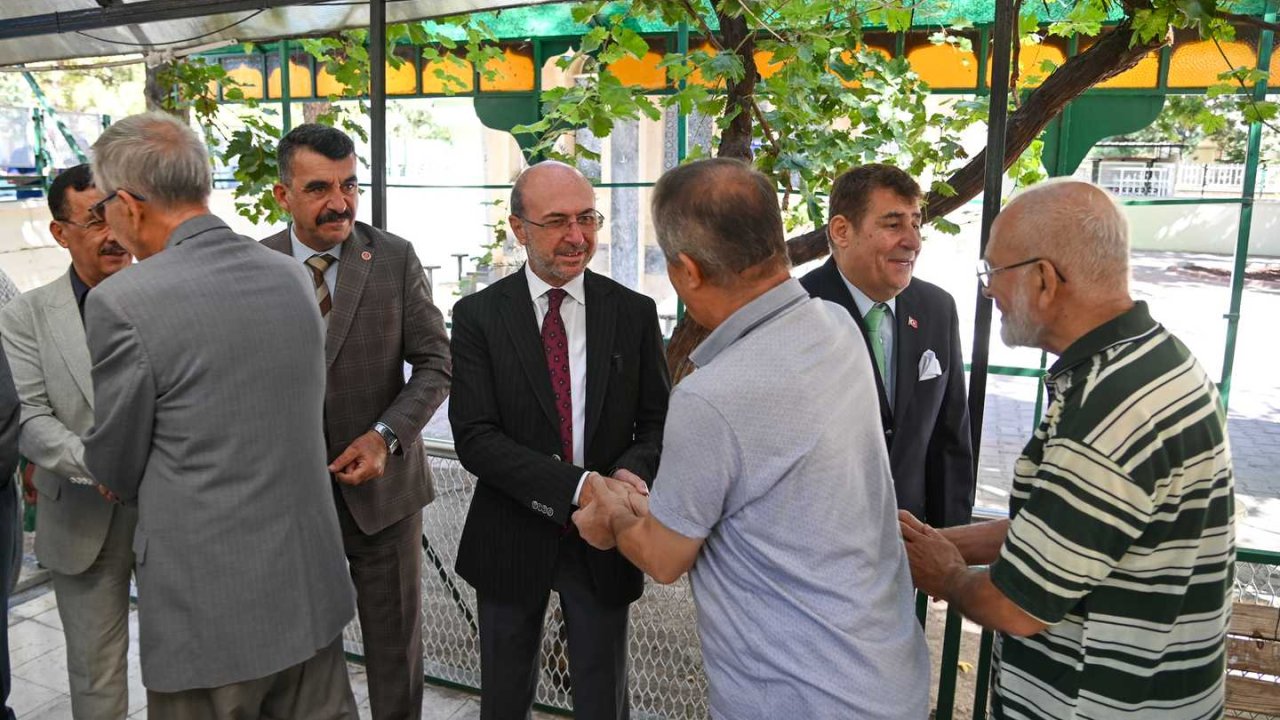 Başkan Pekyatırmacı Cuma buluşmalarına devam ediyor!