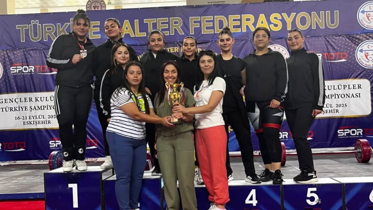 Konya Kuyulusebil Spor Kulübü’nden Türkiye Halter Şampiyonası’nda büyük başarı!