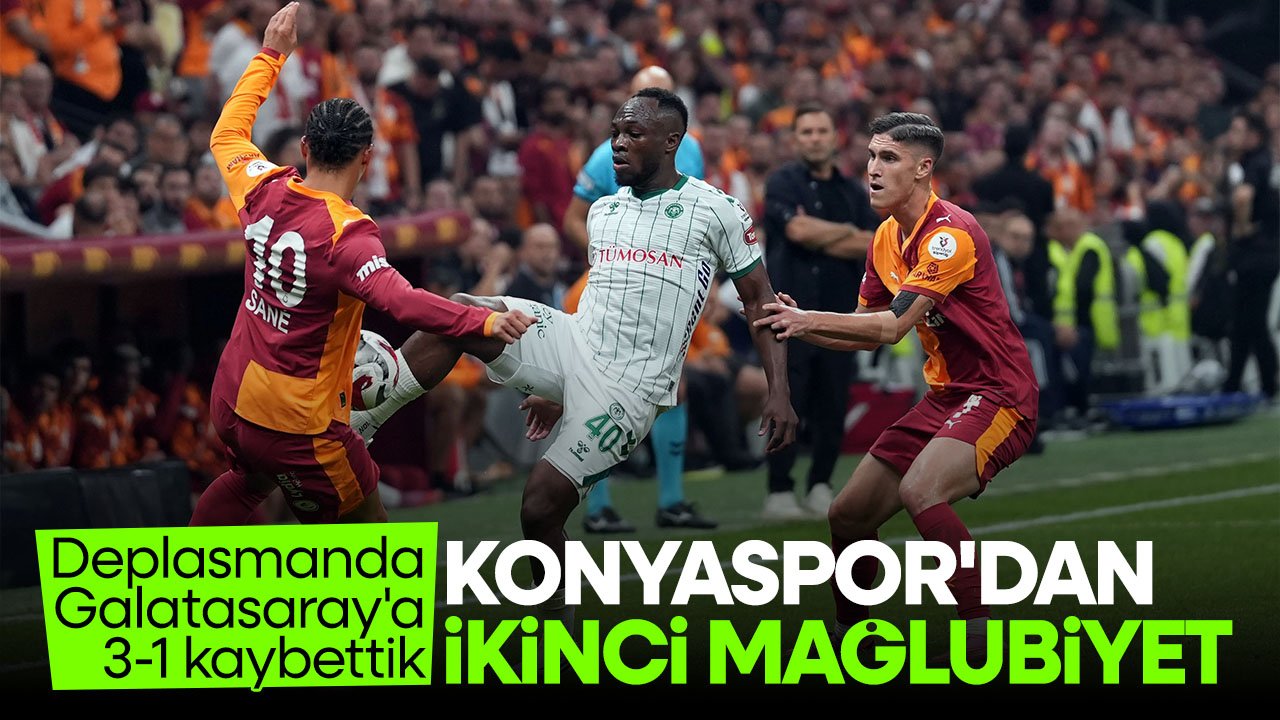 Konyaspor'dan 5 haftada 2'nci mağlubiyet