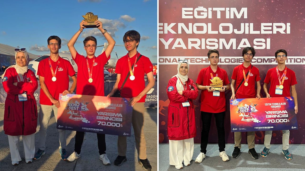 Yöntem Koleji TEKNOFEST 2025'te birinci oldu