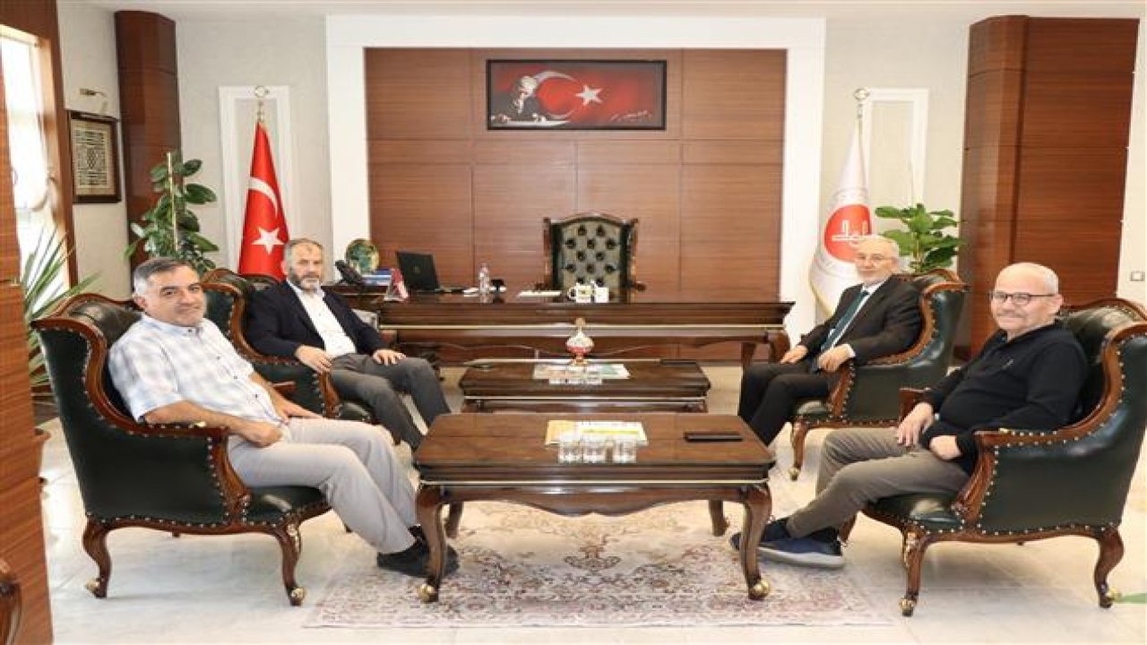 İl Müftüsü Prof. Dr. Ali Öge, Karatay İlçe Müftülüğü Personeliyle Bir Araya Geldi!