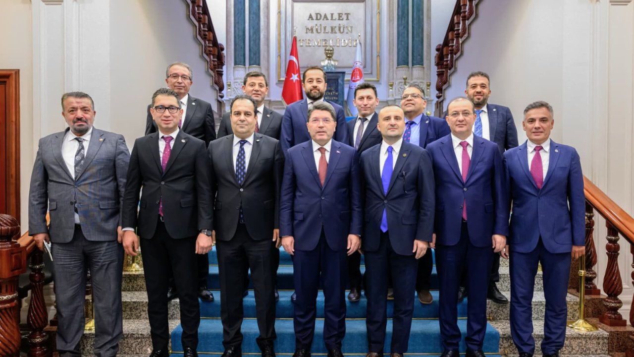 Adalet Bakanı Yılmaz Tunç, 11 ilin Baro Başkanıyla görüştü