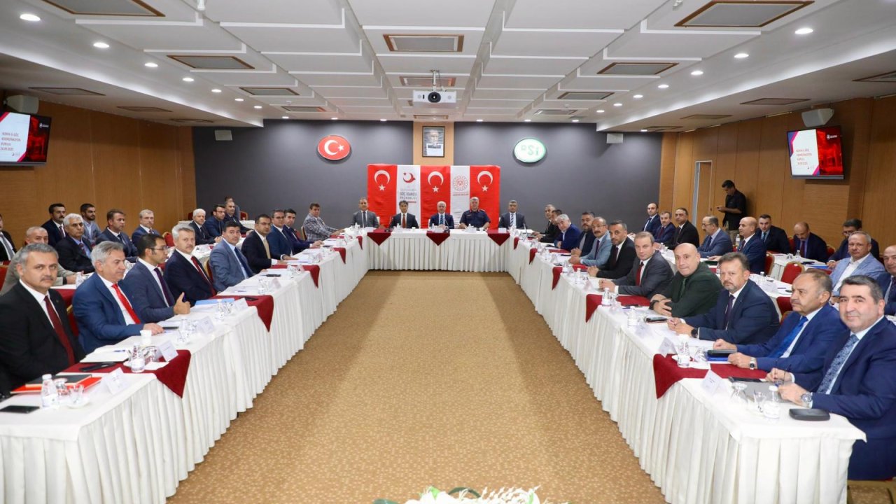 İl Göç Kurulu Koordinasyon Toplantısı yapıldı