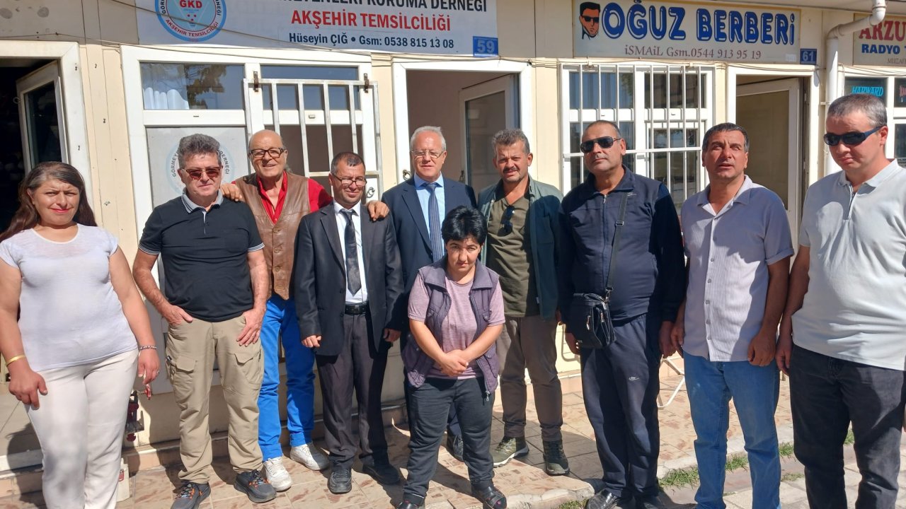 Dernek Başkanı Aşır Özcan'dan Akşehir temsilciliğine ziyaret!