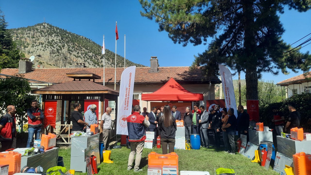 Bozkır'ın elması iyi tarım uygulamaları ile taçlanacak