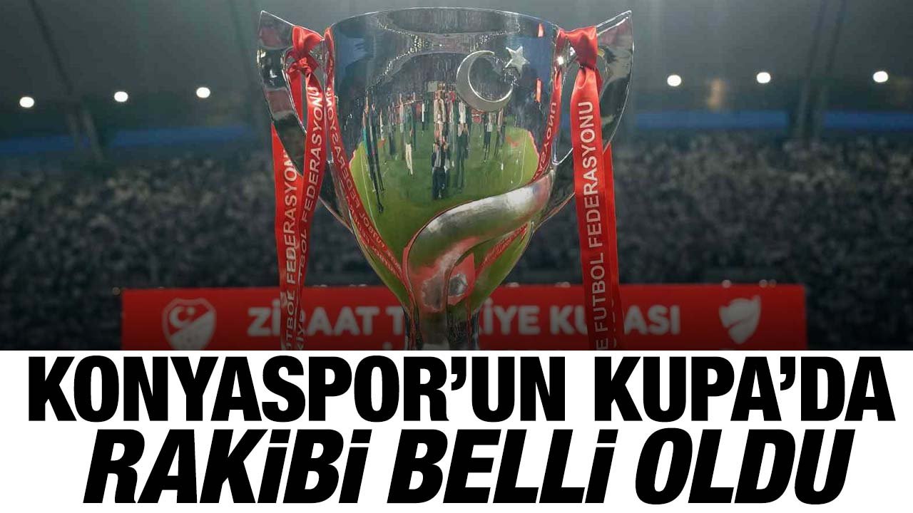 Konyaspor'un Ziraat Türkiye Kupası'nda rakibi 12 Bingölspor oldu