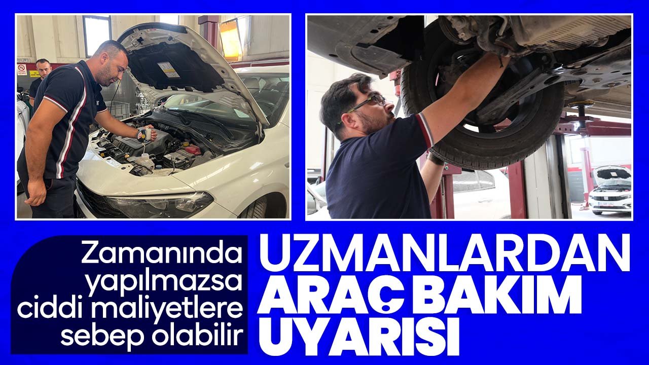 Konya'da havalar soğudu: Uzmanlardan araç bakım uyarısı