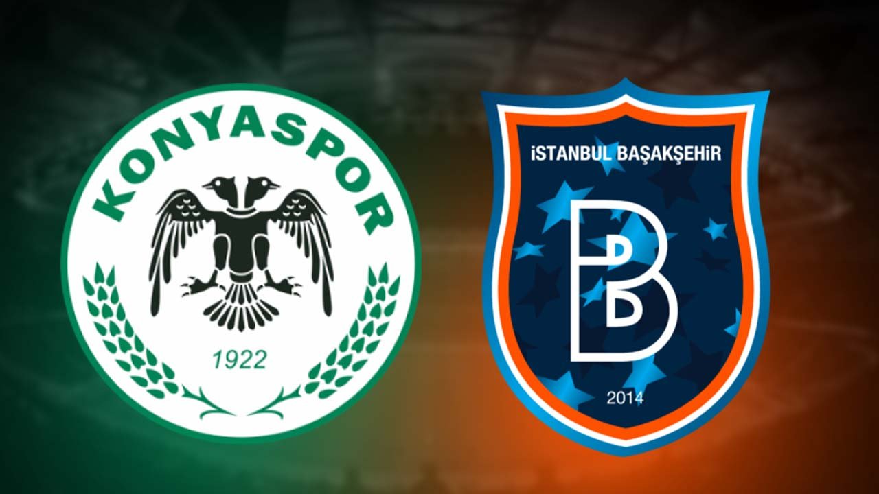 Konyaspor - Başakşehir maçının ilk 11'leri açıklandı