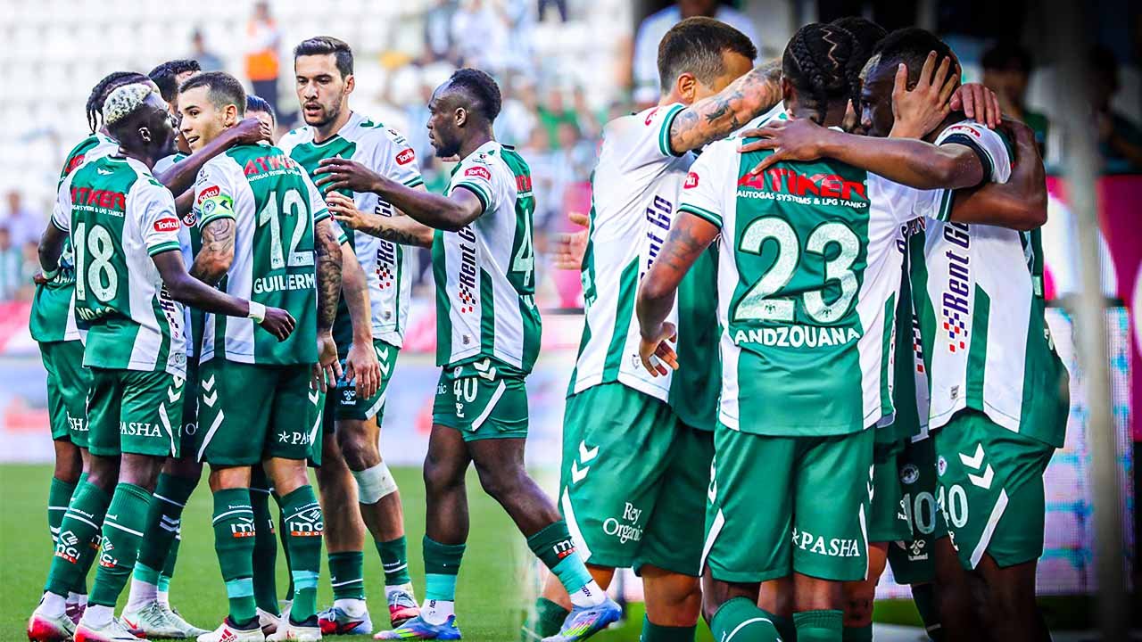Konyaspor'un 3 maçlık galibiyet hasreti sona erdi