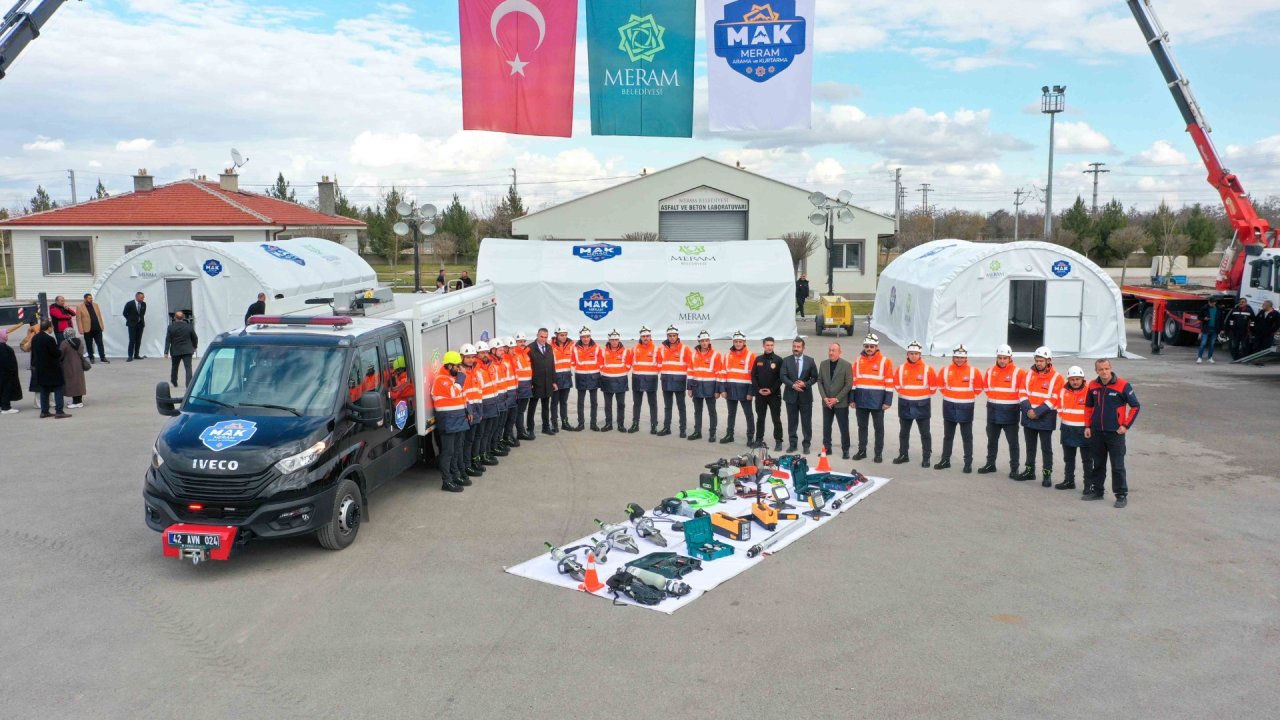 Meram'ın kahramanları eğitimde