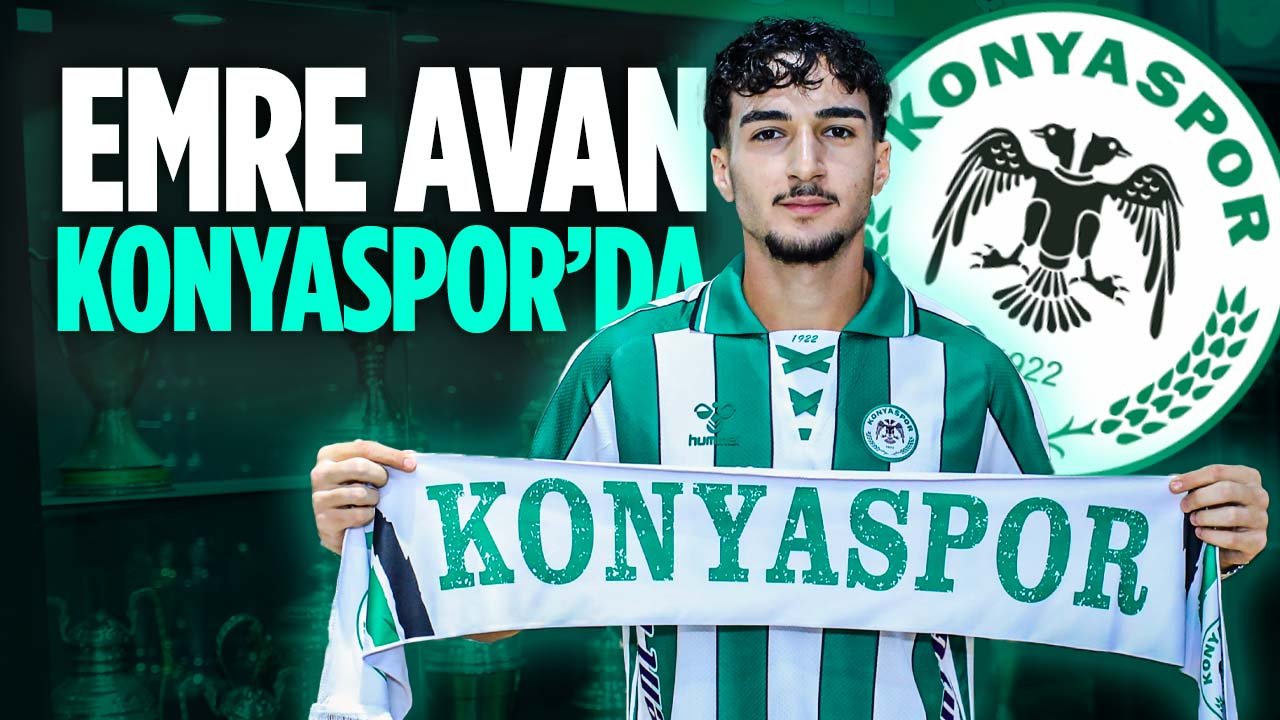 Konyaspor Akademi'de yetişti: Emre Avan ile profesyonel sözleşme imzalandı