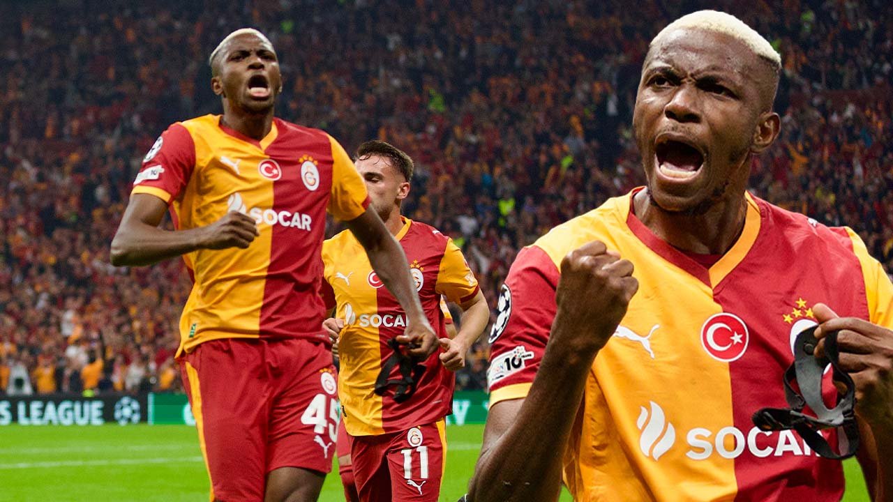 Osimhen Şampiyonlar Ligi'ne golle başladı