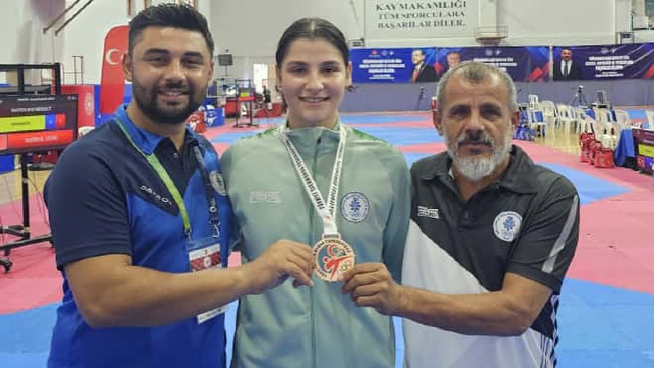 Konya’nın gururu Gülnihal Şahin: Büyüklerde ilk kez bronz madalya!