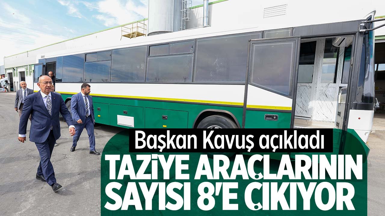 Meram'da taziye araçlarının sayısı artırılacak