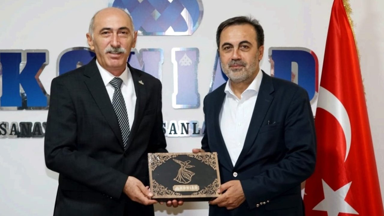 Başkan Öztürk KONİAD’a konuk oldu