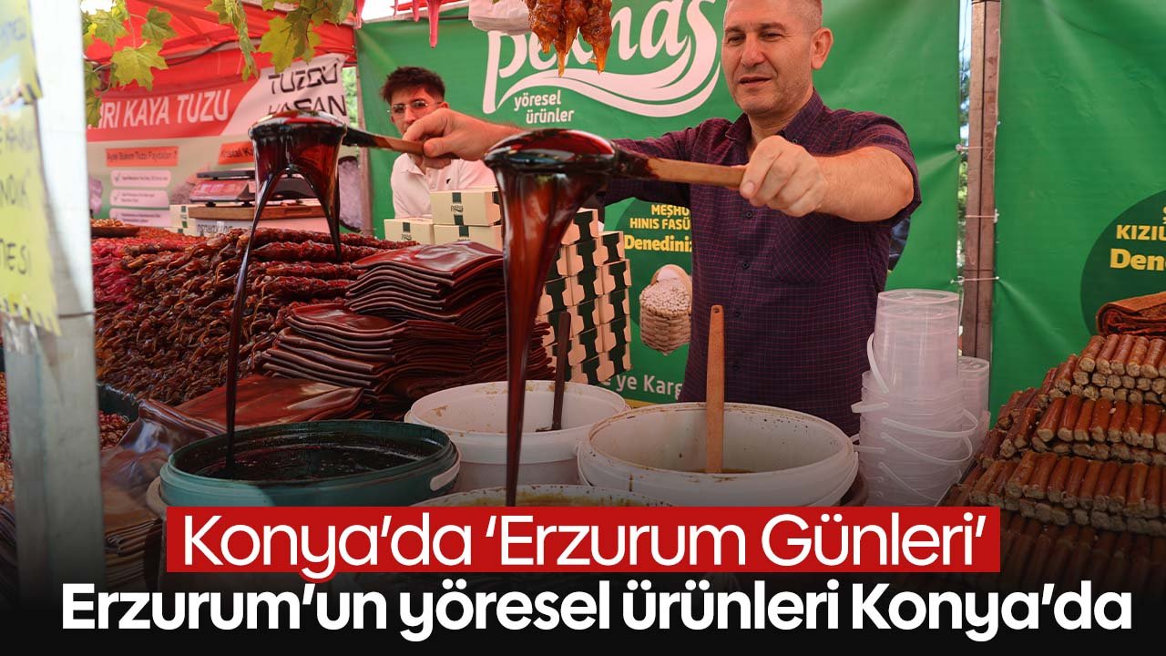 Konya'da "Erzurum Günleri"nin 3'üncüsü düzenleniyor