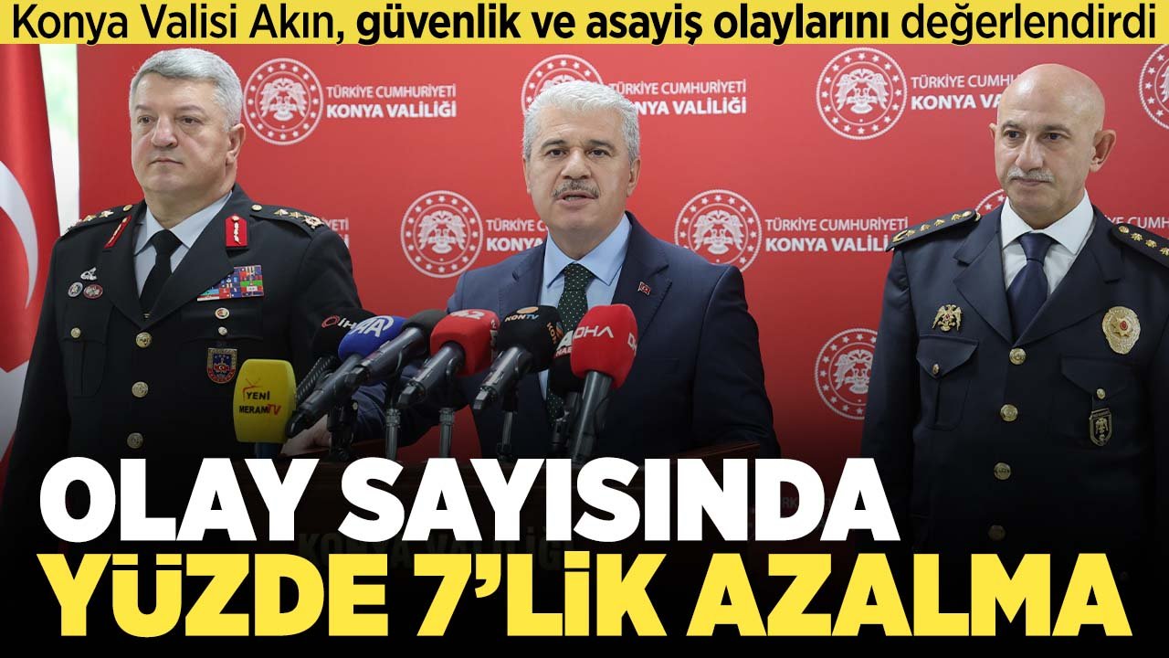 Konya Valisi Akın "Kurallara uymak, bir vatandaşlık görevi olmanın ötesinde insani bir sorumluluktur"