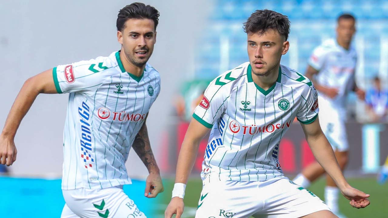 Konyaspor'da Ufuk ve Kaan ilk kez şans buldu