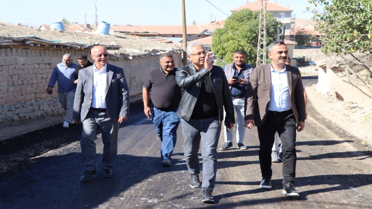 Ereğli Belediye Başkanı Akpınar soğuk asfalt çalışmalarını inceledi