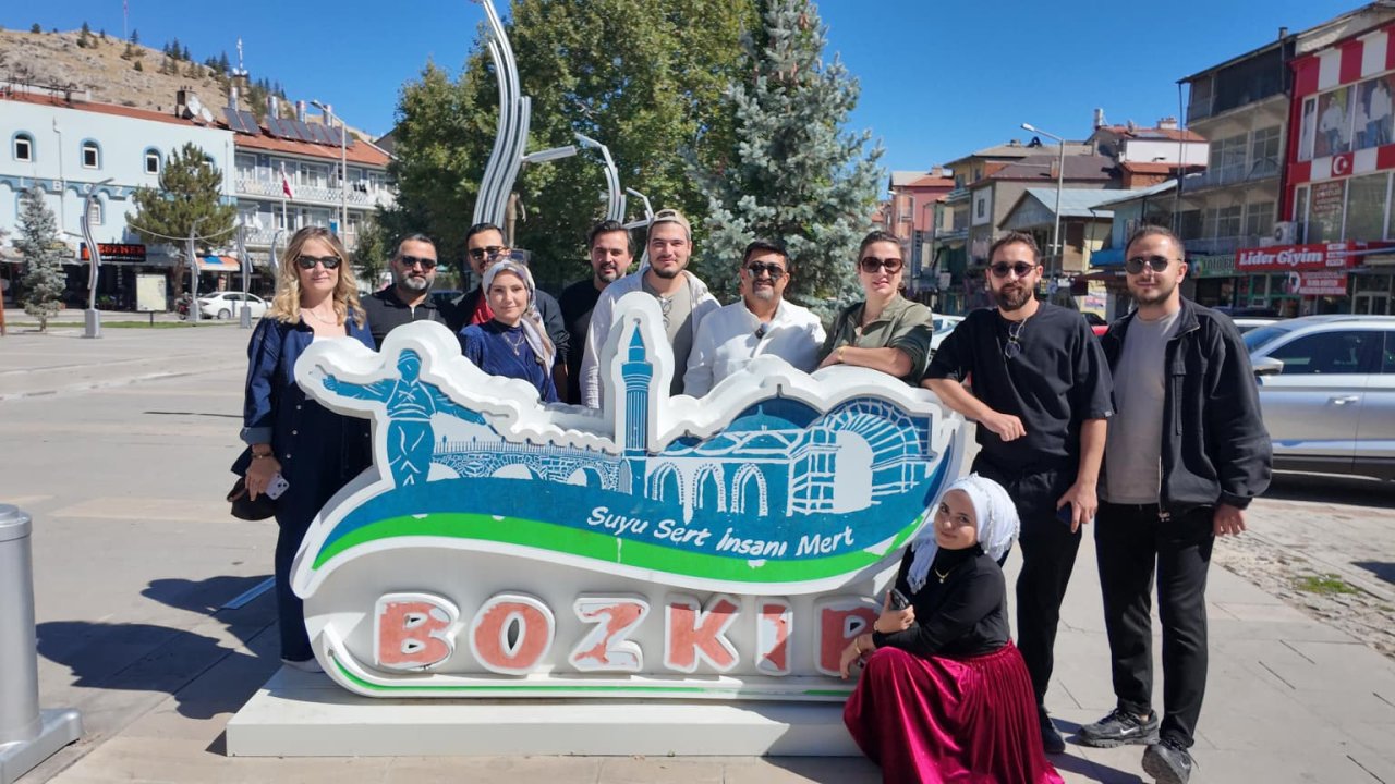 Bozkır'ın eşsiz güzelliklerini tanıttılar