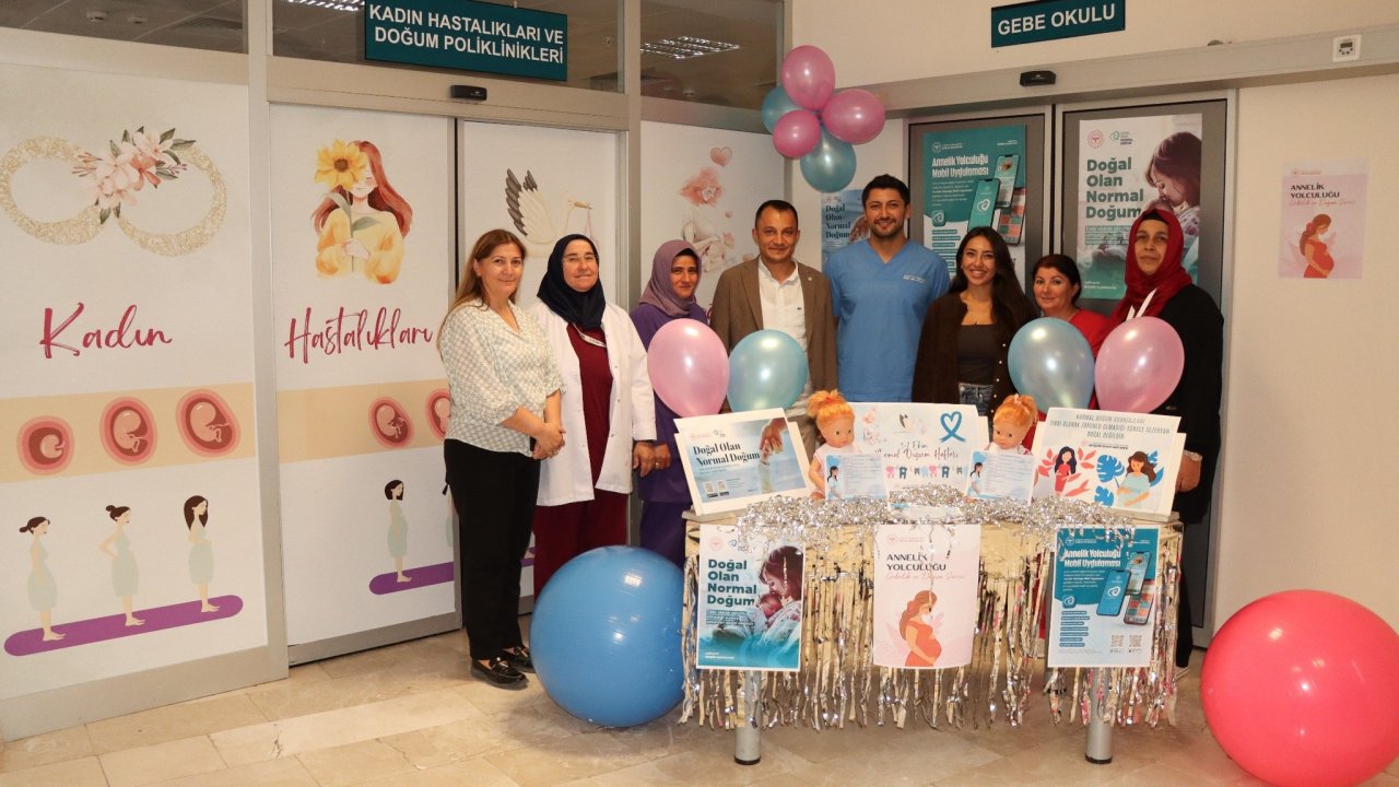 Normal doğumun önemi anlatıldı