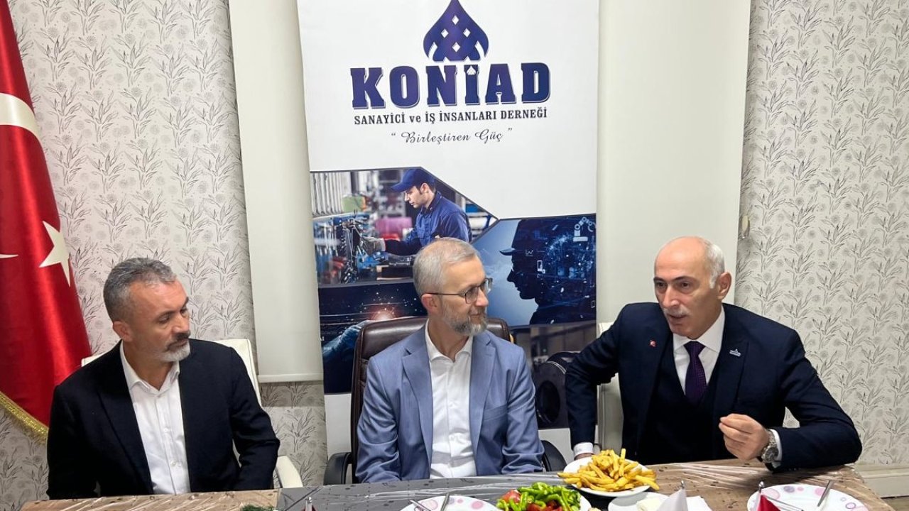 Ukrayna Büyükelçisi Naryman Dzhelialov KONİAD'ın misafiri oldu