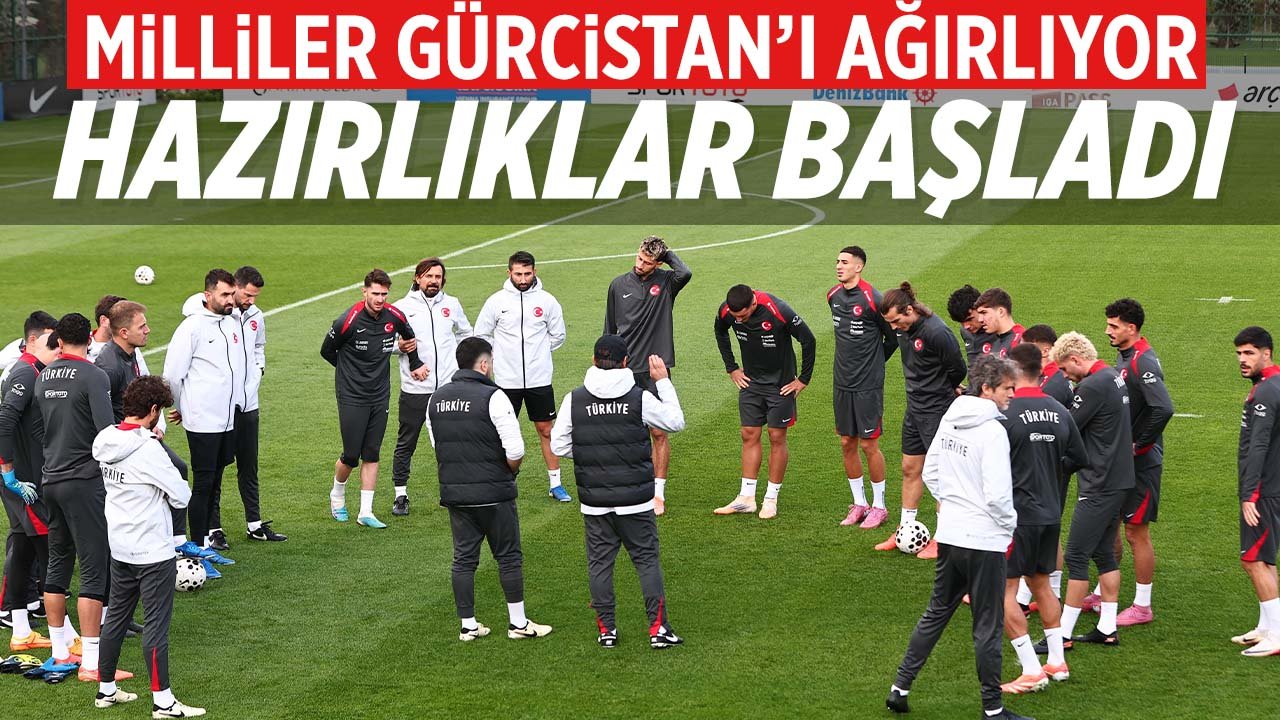 A Milli Takım Gürcistan ile karşılaşacak: Hazırlıklar başladı
