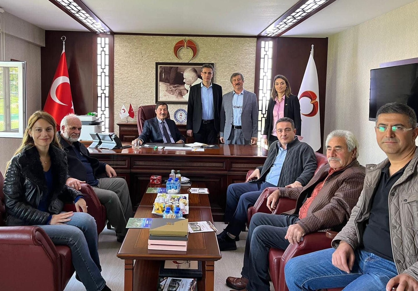 Gıda Mühendisleri Odası Yönetimi Rektör’ü Ziyaret Etti.