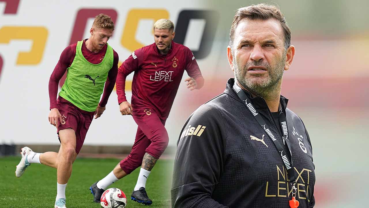 Galatasaray'da Okan Buruk takımı Başakşehir maçına hazırlıyor