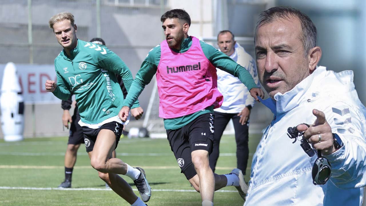 Recep Uçar oyuncularını Kocaelispor maçına hazırlıyor! Konyaspor 3 puana odaklandı