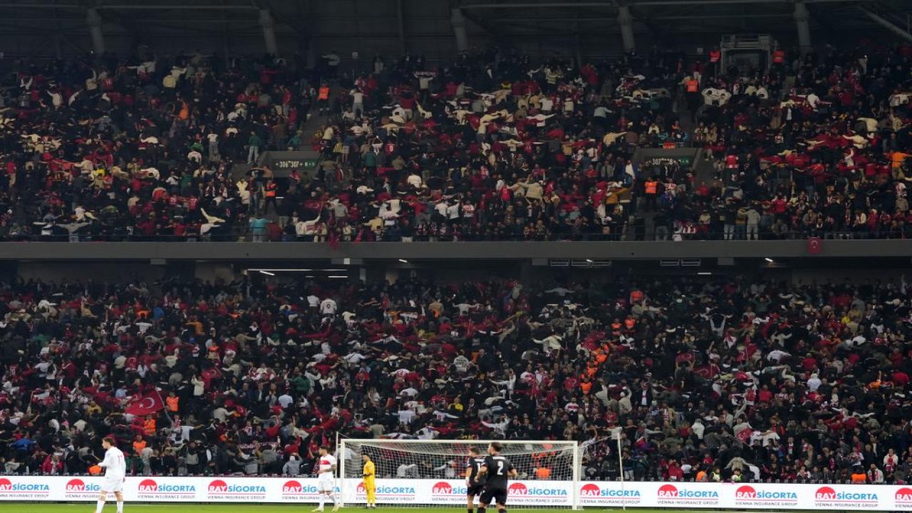 Türkiye - Gürcistan maçını Kocaeli Stadyumu'nda 27 bin 974 seyirci takip etti