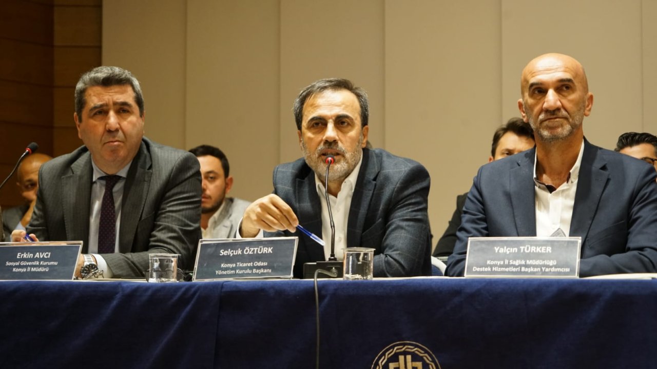 KTO'da sağlık sektörü masaya yatırıldı! Konya'nın güçlü sağlık hizmet altyapısına vurgu yapıldı