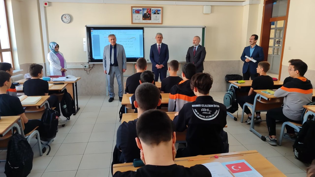 Yiğit'ten okul ziyareti! Öğrencilerin ve öğretmenlerin sorunlarını dinledi!