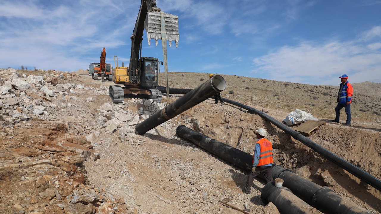 Ilgın suda rahat edecek! Konya Büyükşehir, Ilgın'a su güvencesi sağlayacak dev yatırım yapıyor