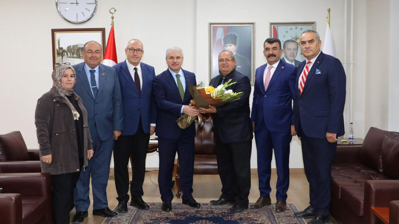 Muhtarlar'dan Vali İbrahim Akın'a ziyaret!