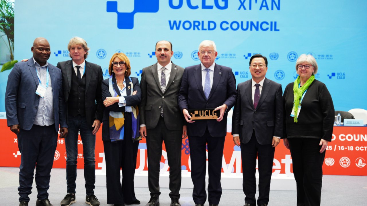 "Gazze için Şehirlerin Sesi Platformu"na destek verdiler! Başkan Altay Teşekkür etti