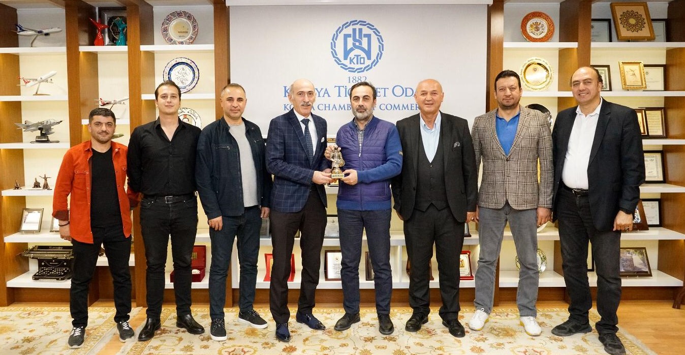 KONİAD Yönetimi KTO Başkanı Öztürk’ü Ziyaret Etti