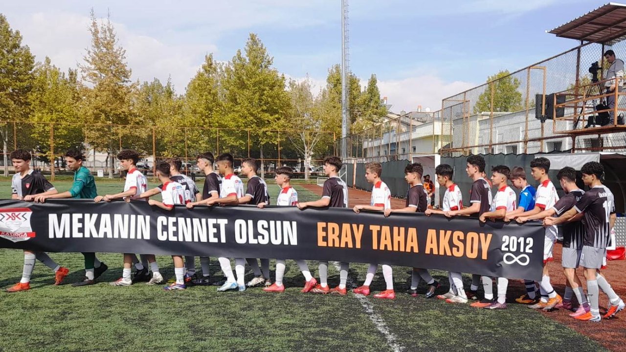 Konya'da genç futbolcu unutulmadı!