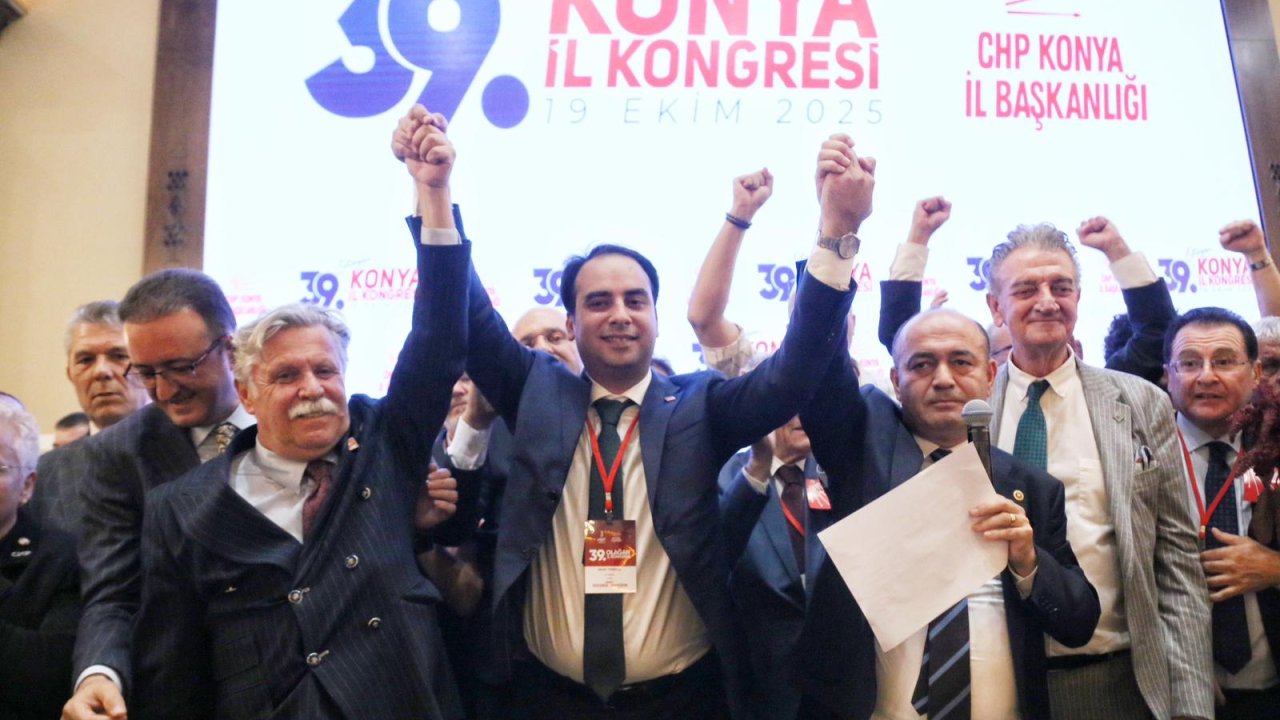 CHP Konya’da, Nejat Türktaş dönemi!