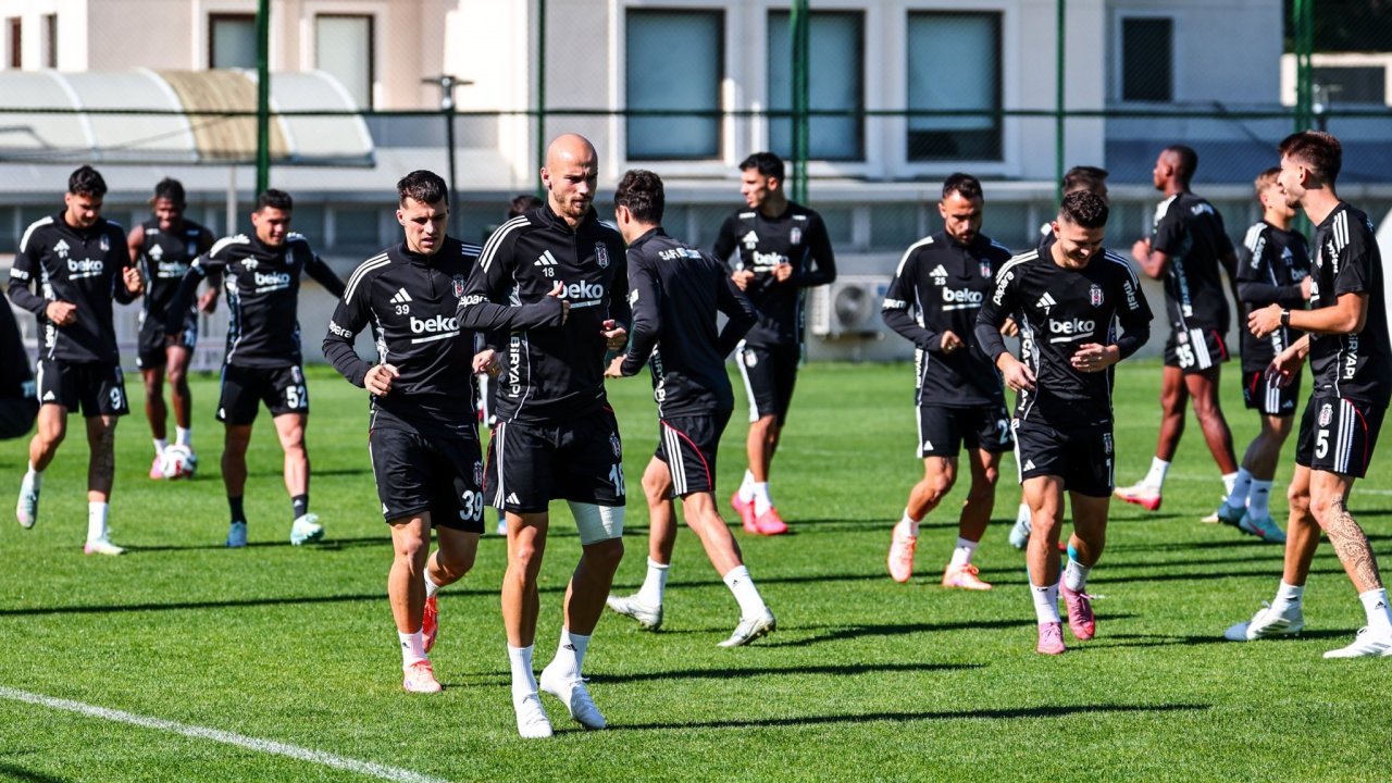 Beşiktaş, Konyaspor maçı hazırlıklarını sürdürdü