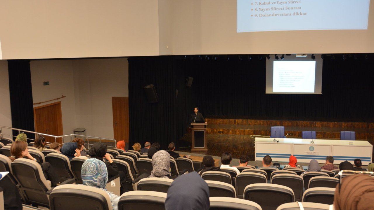 Konya'da Akademik Yayıncılığın Altın Kuralları Anlatıldı