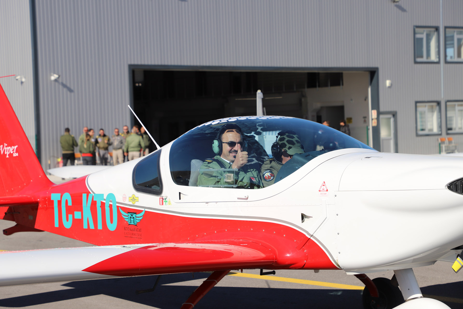 Havacılık Kampüsünü Ziyaret Ettiler