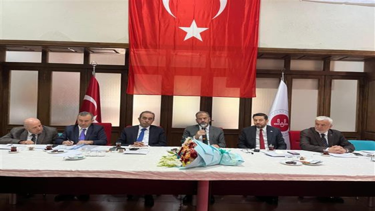 İlçe Müftüleri Toplantısı Konya'nın bu ilçesinde yapıldı!