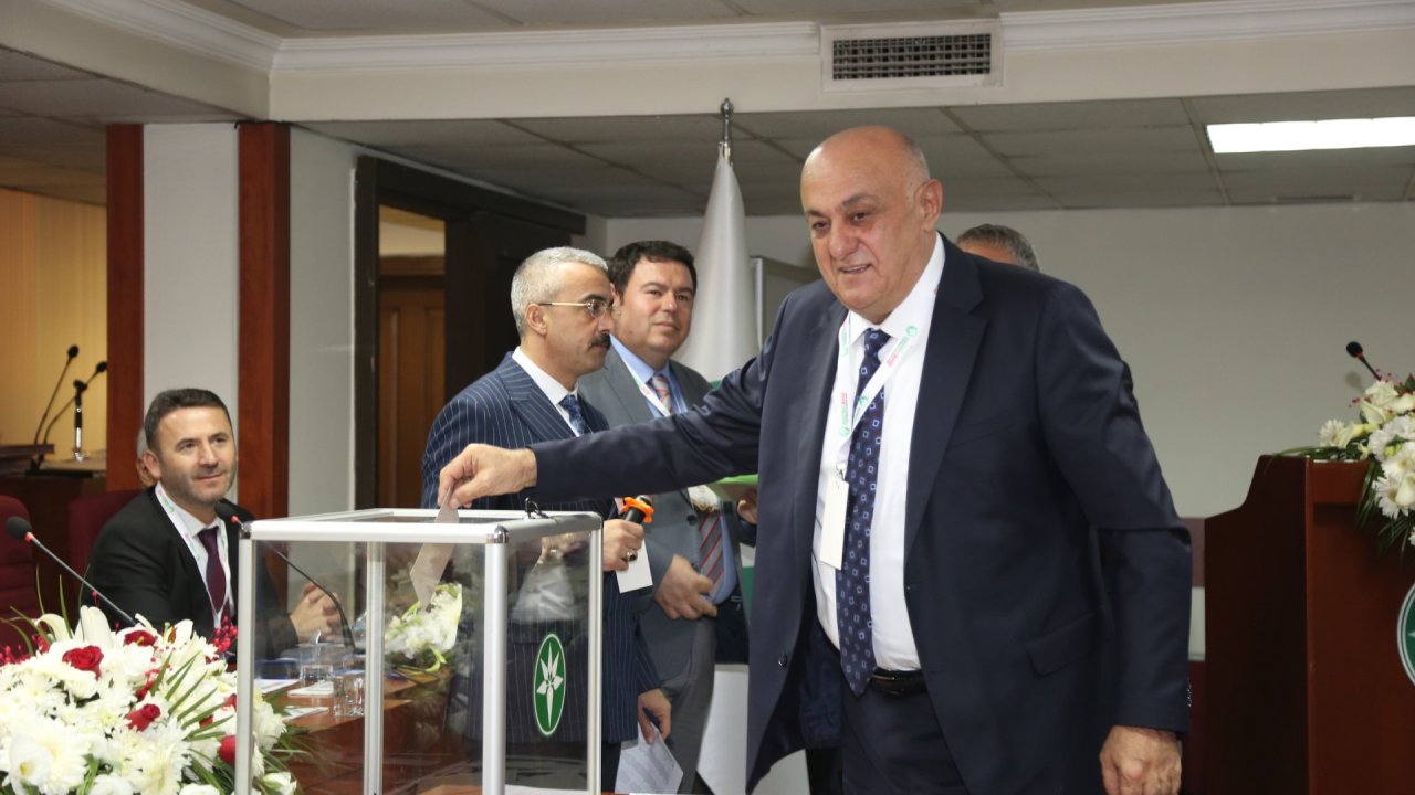 PANKOBİRLİK'in 53. Seçimli Olağan Mali Genel Kurulu yapıldı! Başkan Erkoyuncu oyların tamamını alarak güven tazeledi