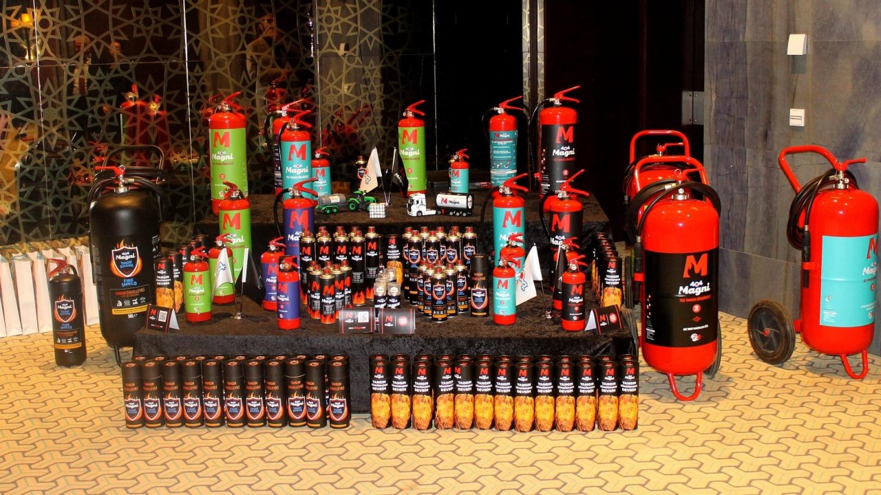 404 Kimya ilk olarak Konya'da tanıttı! Yerli Yangın Söndürme ürünleri dikkat çekti